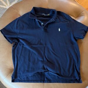 Ralph Lauren Classic Fit Polo in Deep Blue